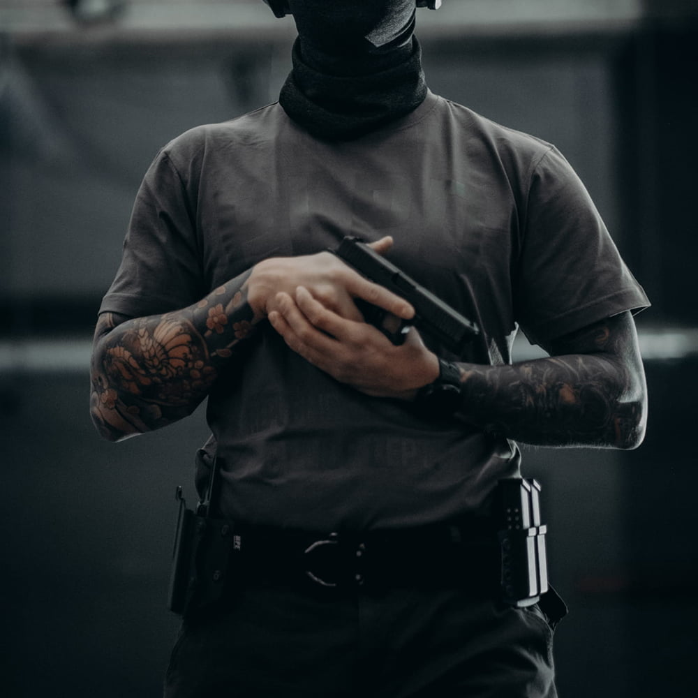 PLPD Monolith Gray t-shirt