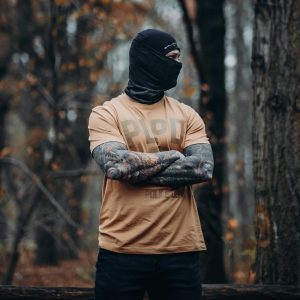 T-shirt PLPD MONOLITH SAND