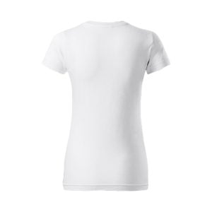 T-shirt damski PLPD® CLASSIC WHITE/BEIGE