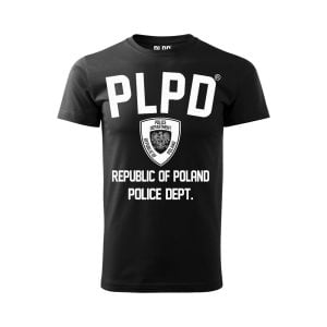 T-shirt PLPD® CLASSIC BLACK/WHITE