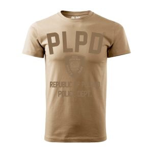 T-shirt PLPD MONOLITH SAND